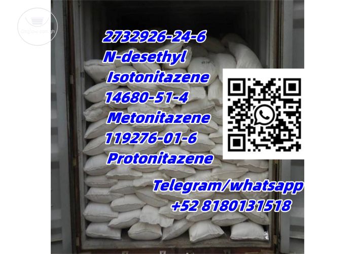  119276-01-6  Protonitazene    14680-51-4  Metonitazene 14188-81-9  Isotonitazene 71368-80-4  Bromazolam    2647-50-9  Flubromazepam