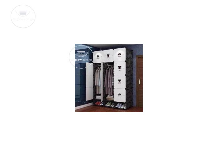    12 cubes plastic wardrobes