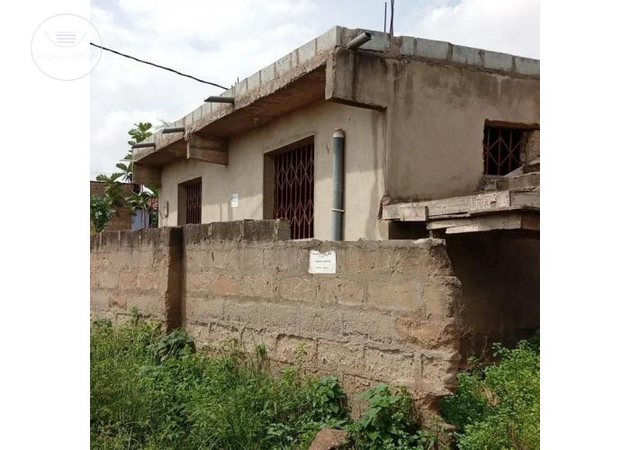 â€¢Uncompleted two bedroom house on an half plot of land for sale â€¢Located at Ablekuma CP