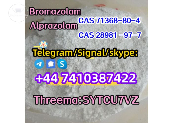  CAS 71368-80-4 Bromazolam CAS 28981 -97-7 Alprazolam  Telegarm/Signal/skype: +44 7410387422