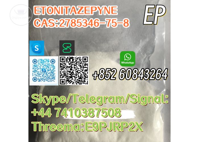  ETONITAZEPYNE  CAS:2785346-75-8  Skype/Telegram/Signal: +44 7410387508 Threema:E9PJRP2X