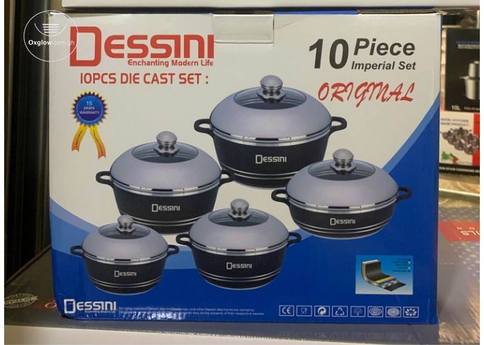 10set Dessini. Non-stick Cookware