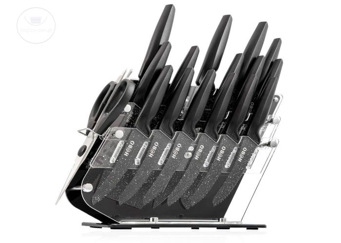 17 pieces set of knives