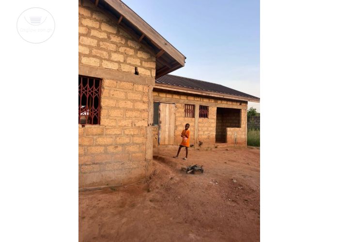 2 Single self contained & 1 Chamber and hall self contained on almost a half plot land