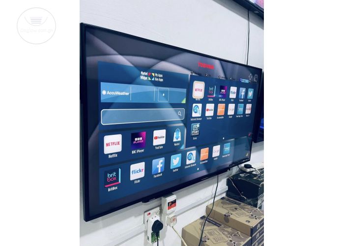 50inches full digital 4K ultra hd led smart Toshiba machine.