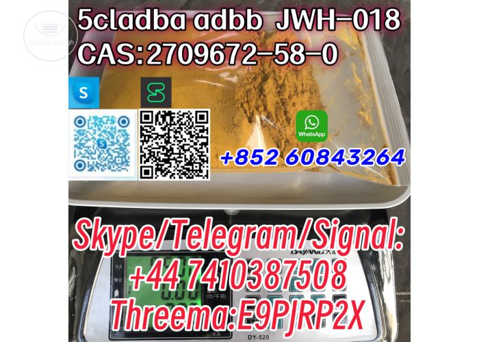 5cladba adbb  JWH-018 CAS:2709672-58-0 Skype/Telegram/Signal: +44 7410387508 Threema:E9PJRP2X