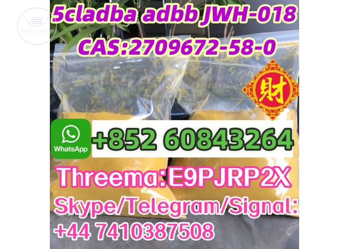 5cladba adbb  JWH-018 CAS:2709672-58-0 Skype/Telegram/Signal: +44 7410387508 Threema:E9PJRP2X