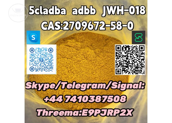 5cladba adbb  JWH-018 CAS:2709672-58-0 Skype/Telegram/Signal: +44 7410387508 Threema:E9PJRP2X