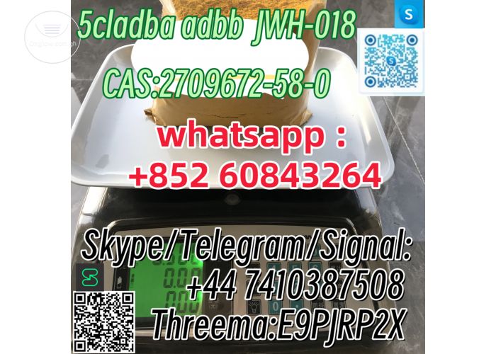 5cladba adbb  JWH-018 CAS:2709672-58-0 Skype/Telegram/Signal: +44 7410387508 Threema:E9PJRP2X