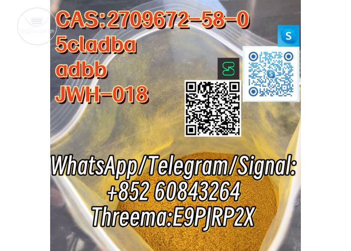 5cladba adbb  JWH-018 CAS:2709672-58-0  WhatsApp/Telegram/Signal: +852 60843264 Threema:E9PJRP2X