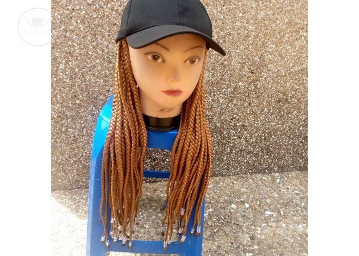 Base ball wigcap