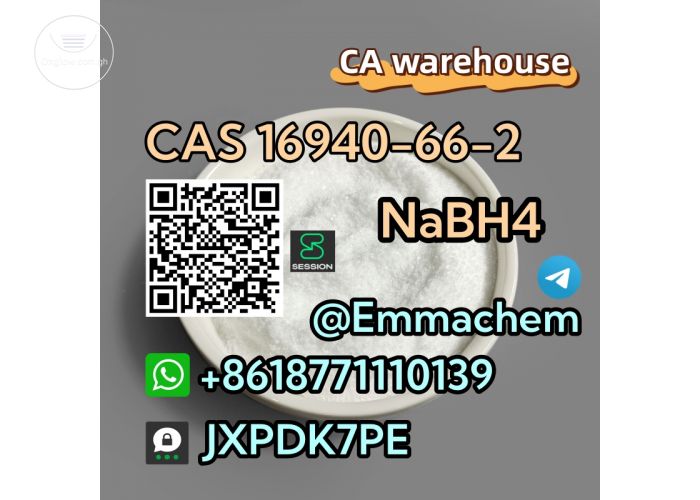 Best sell CAS 16940-66-2 NaBH4 CA/EU/AUS ready stock telegram:@Emmachem
