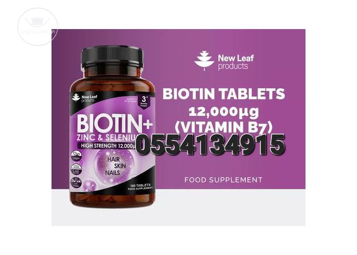 Biotin With Zinc & Selenium 12,000mcg - UK Sourced