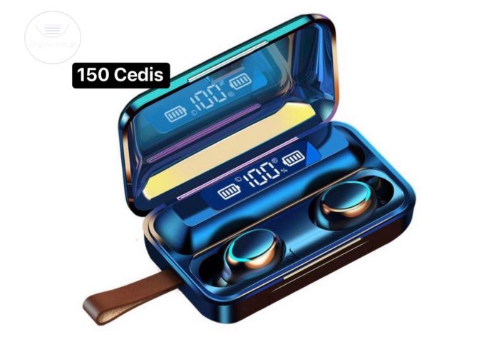 Bluetooth earphone with PowerBank F9 Flat