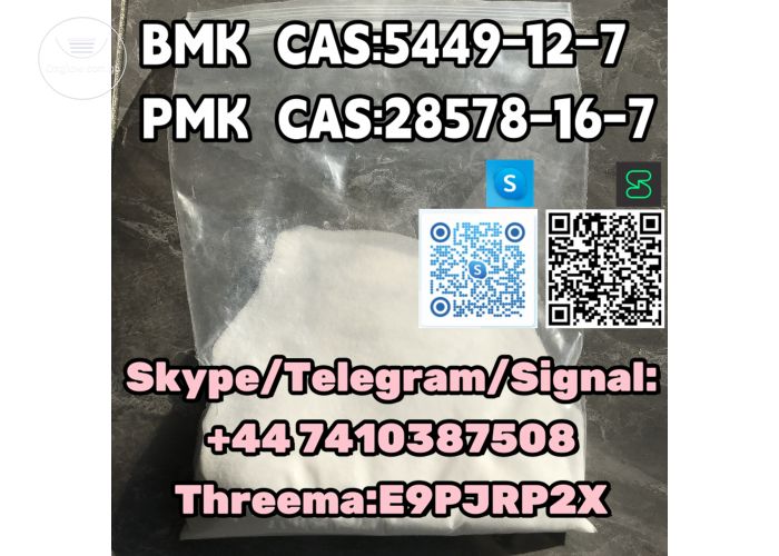 BMK CAS:5449â€“12â€“7 PMK  CAS:28578-16-7  Skype/Telegram/Signal: +44 7410387508 Threema:E9PJRP2X
