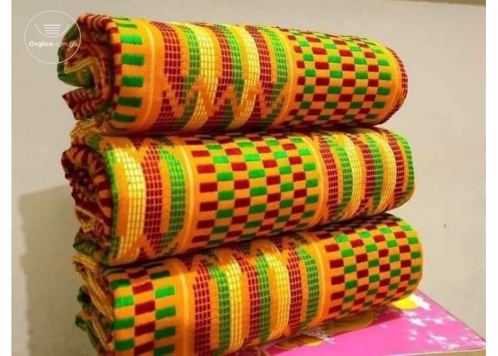 Bonwire kente from Adwoa's Collections 