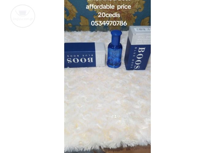 Boss perfume with a fragrance scents