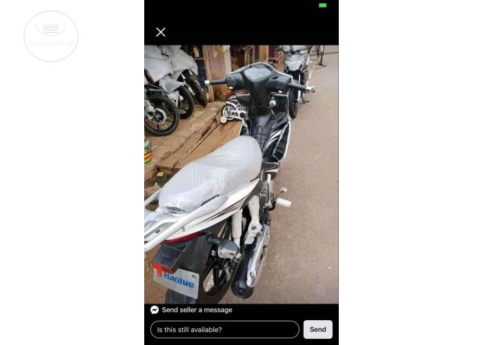 Brand new Haojue motorbike