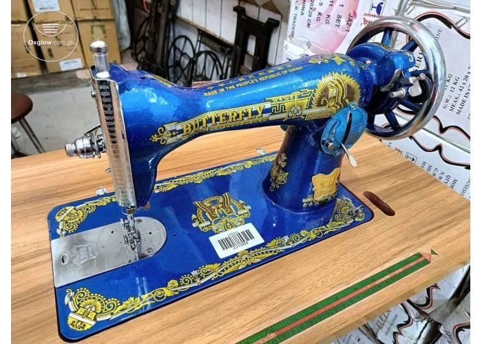 Butterfly sewing machine head