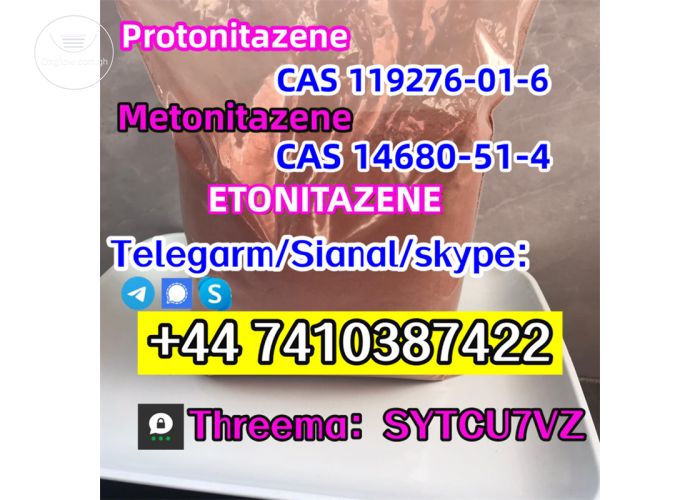CAS 119276-01-6 Protonitazene CAS 14680-51-4 Metonitazene Telegarm/Signal/skype:+44 7410387422