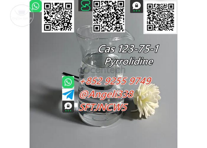 Cas 123-75-1 Pyrrolidine   Whatsapp: +852 9255 9749  telegram: @Angeli338