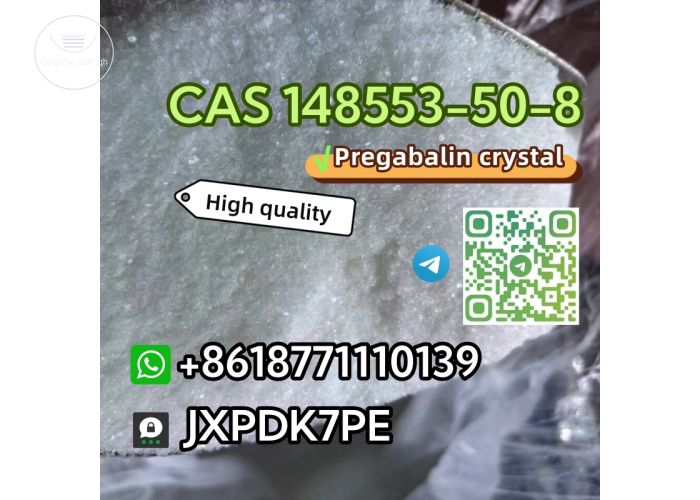 CAS 148553-50-8 Pregabalin crystal powder no customs issue telegram:@Emmachem
