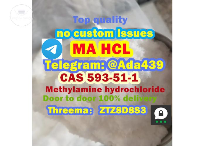 CAS 593-51-1 Methylamine hydrochloride Telegram: Ada439 Threemaï¼šZTZ8D8S3
