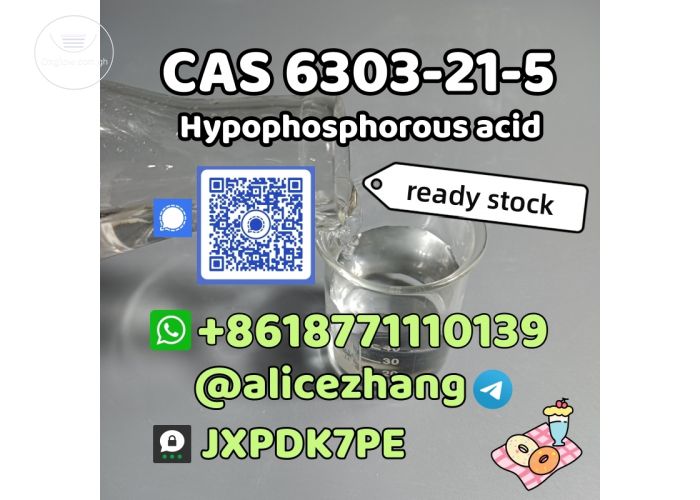 CAS 6303-21-5 Hypophosphorous acid best quality low price safe delivery threema:JXPDK7PE