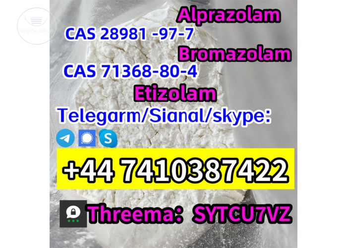CAS 71368-80-4 Bromazolam CAS 28981 -97-7 Alprazolam  Telegarm/Signal/skype: +44 7410387422
