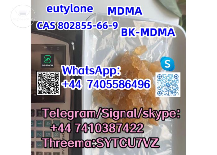 CAS 802855-66-9 EUTYLONE MDMA BK-MDMA Telegarm/Signal/skype: +44 7410387422