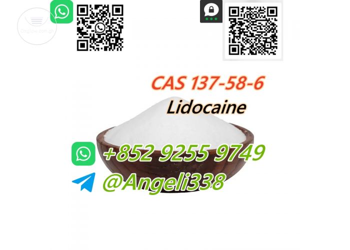 China factory supplier  CAS 137-58-6 Lidocaine White to slightly yellow powder 99% purity new batches  Whatsapp: +852 9255 9749