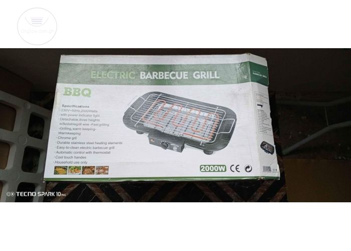 Electric barbecue grill