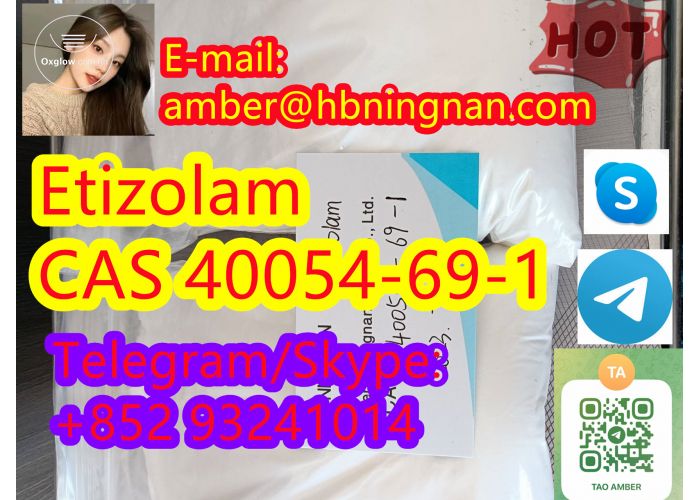 Etizolam CAS 40054-69-1 Factory price, high purity, high quality!