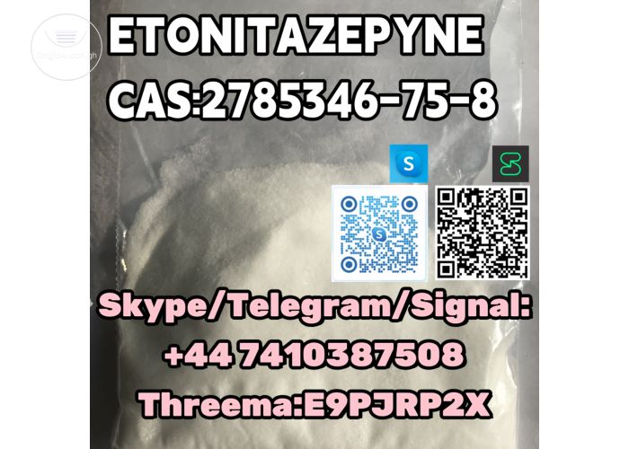 ETONITAZEPYNE  CAS:2785346-75-8  Skype/Telegram/Signal: +44 7410387508 Threema:E9PJRP2X