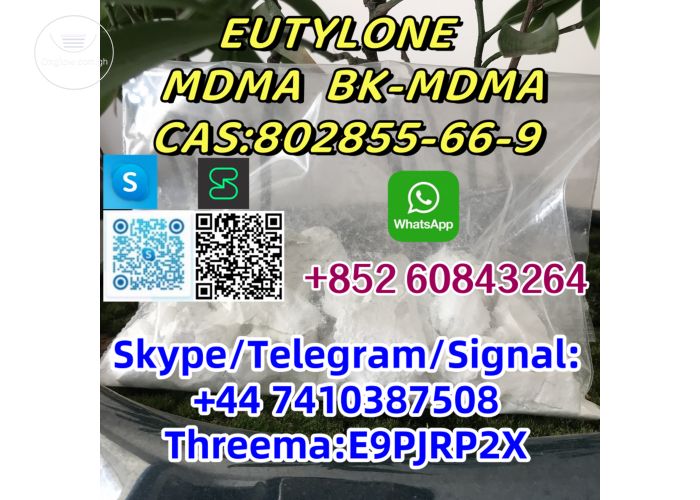 EUTYLONE  MDMA  BK-MDMA  CAS:802855-66-9   Skype/Telegram/Signal: +44 7410387508 Threema:E9PJRP2X
