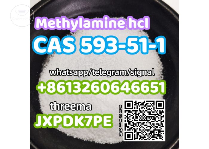 Factory supply CAS 593-51-1 Methylamine hcl safe delivery telegram:@alicezhang