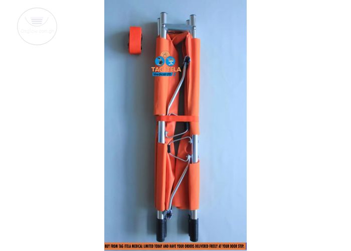 Foldable Stretcher (Orange Without Wheels)