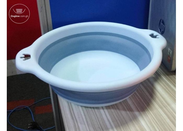 Foldable washing bowl