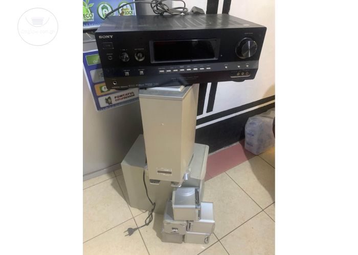 Geniune And Quality Sony Speakers And Digital Video And Audio Control Center.