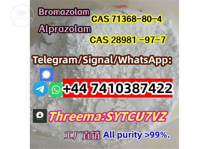 high purity CAS 28981 -97-7 Alprazolam CAS 71368-80-4 Telegarm/Signal/ WhatsApp: +44 7410387422 Bromazolam