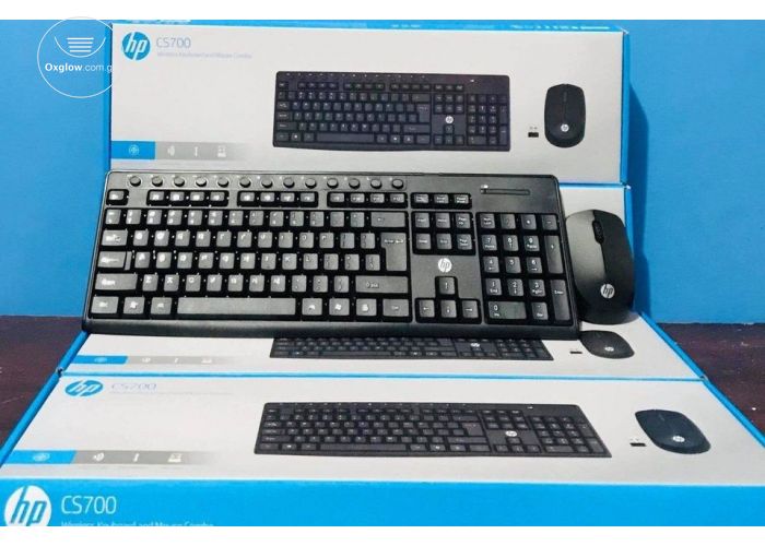 HP wireless keyboard mouse combo CS700
