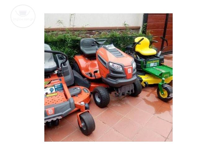 Husqvarna and John Deere Tractor Mowers