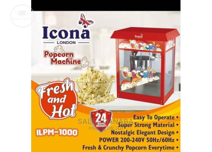 Icona Popcorn Machine For Sale 