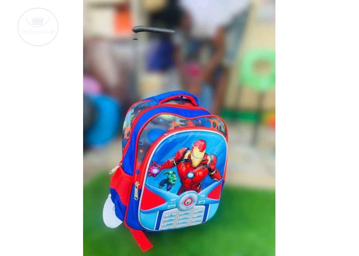 Kids quality back packs with trolley