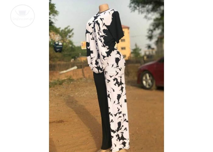 Ladies dress(top and down)