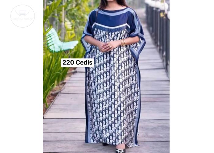 Ladies straight dress with scarf