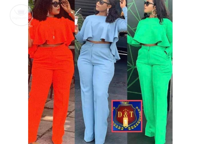 Ladies trouser and tops
