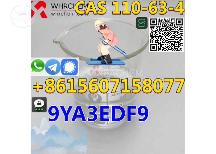 Mark-down sale 99% purity colorless clear liquid Fast delivery CAS 110-63-4 to Australia/New Zealand/United States