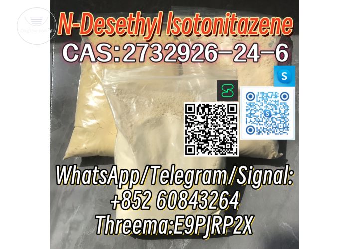 N-Desethyl lsotonitazene CAS:2732926-24-6 WhatsApp/Telegram/Signal: +852 60843264 Threema:E9PJRP2X