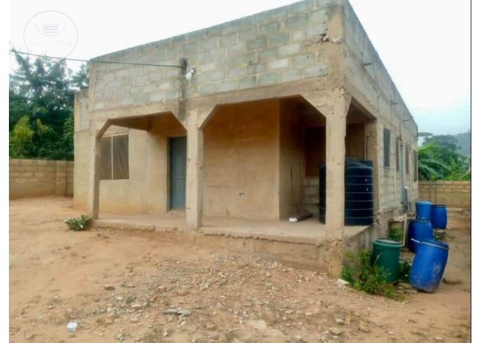 New 3bed uncompleted house For Sale at pokuase.